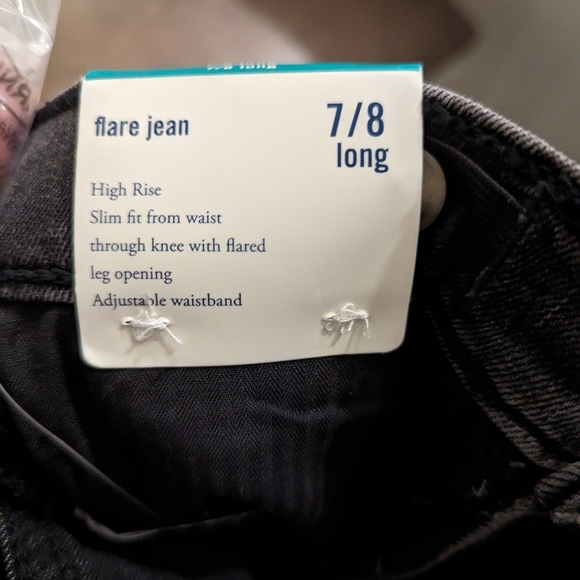 Abercrombie kids girls 7/8 long jeans, NWT - Picture 6 of 7